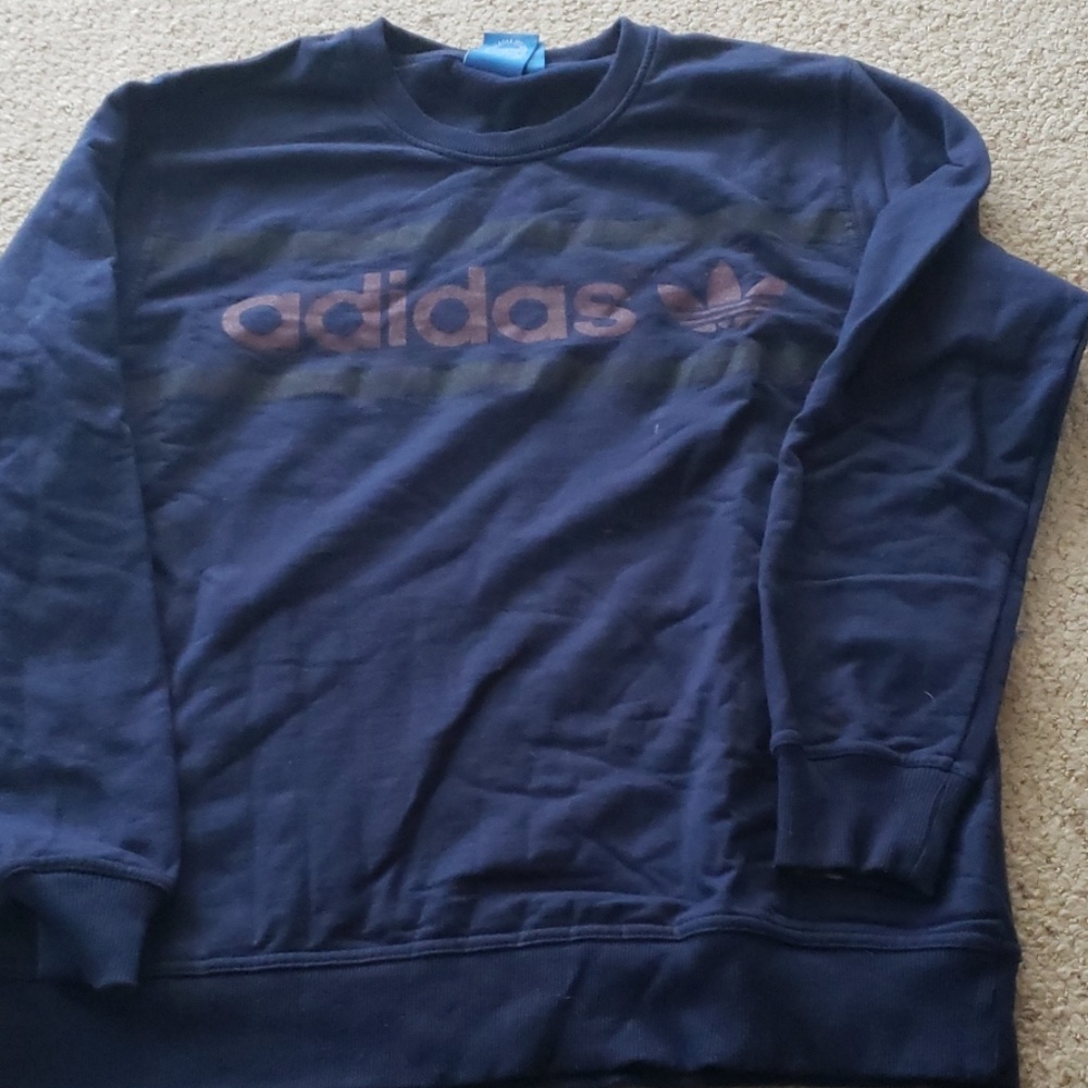 Navy Blue Adidas Sweatshirt